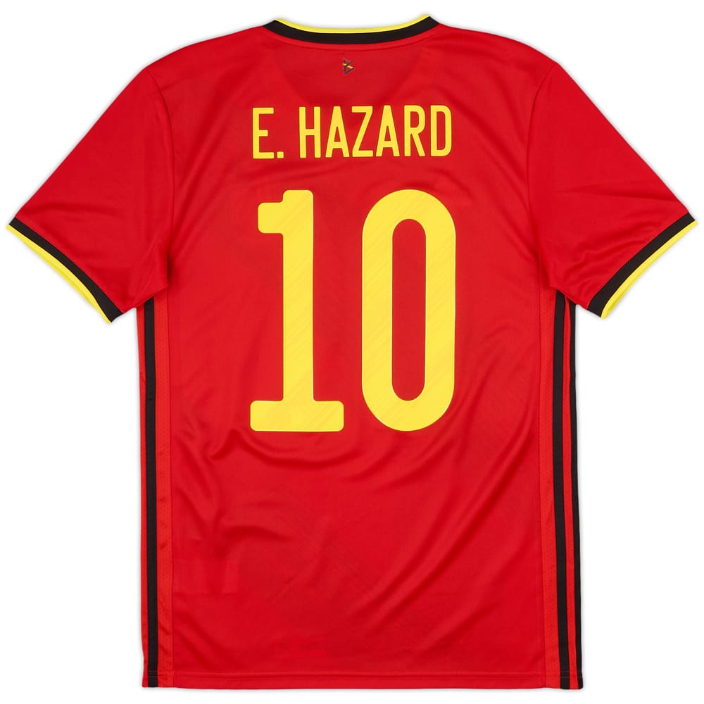 2020-21 Belgium Home Shirt E.Hazard #10 (S)