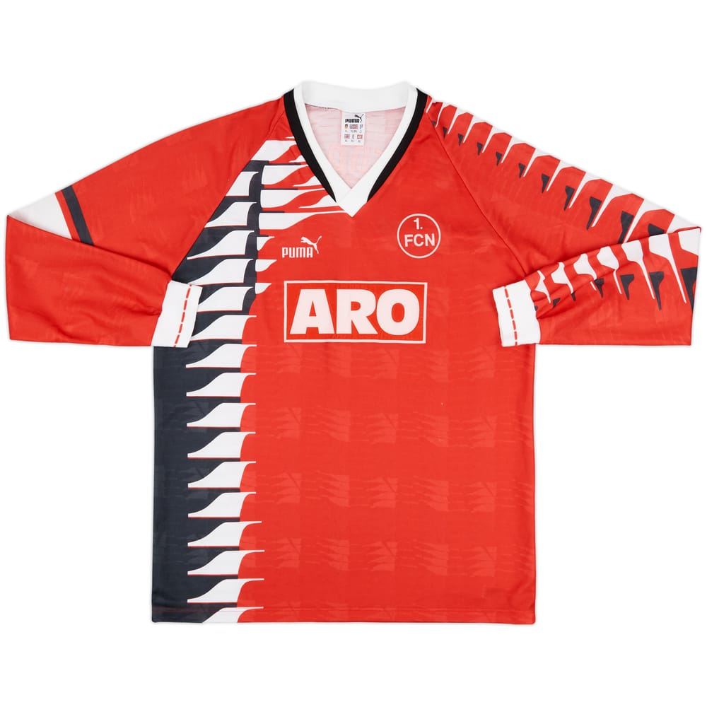 1994-95 Nurnberg Home L/S Shirt - 9/10 - (XL)
