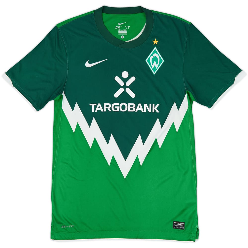 2010-11 Werder Bremen Home Shirt - 9/10 - (S)