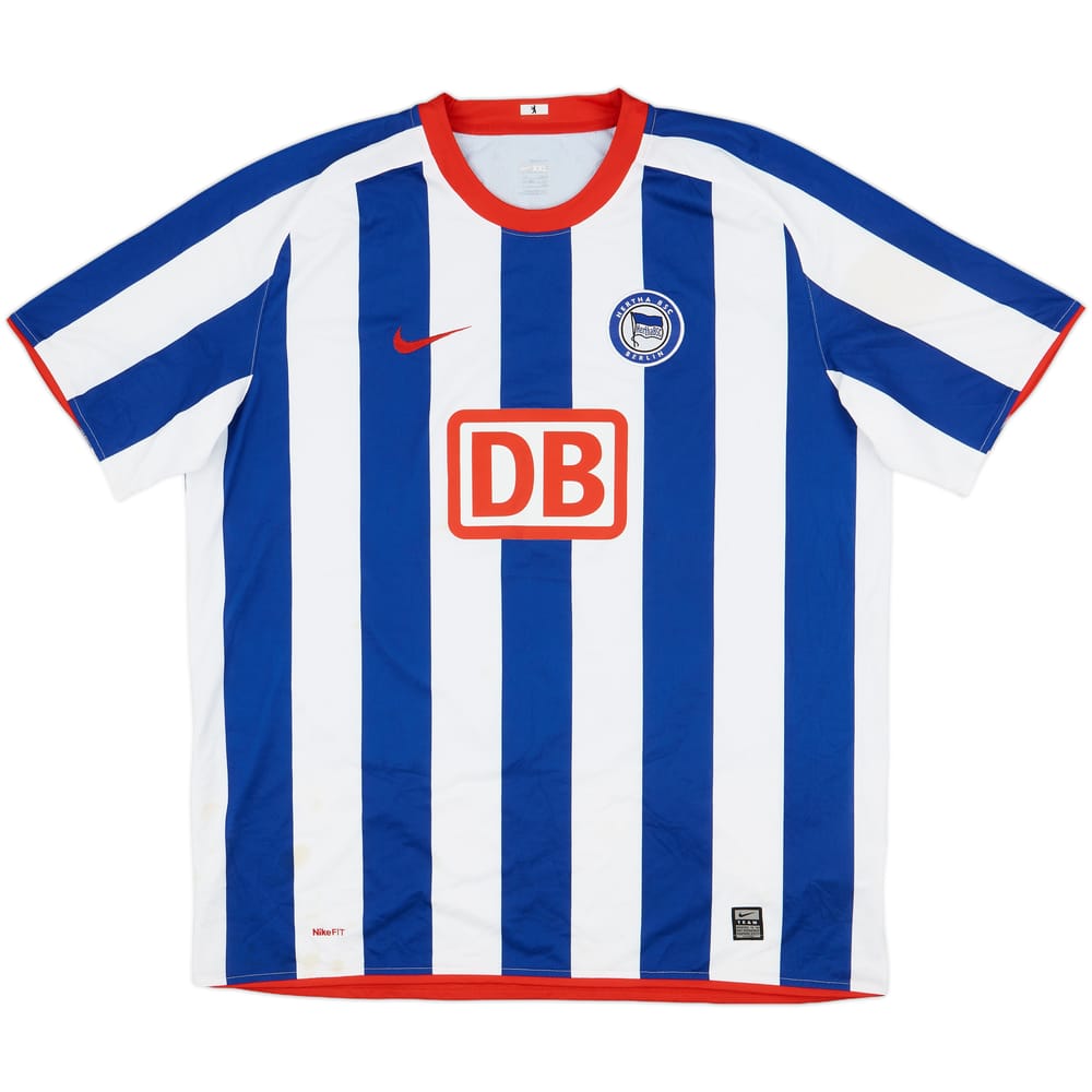 2008-09 Hertha Berlin Home Shirt - 7/10 - (XXL)