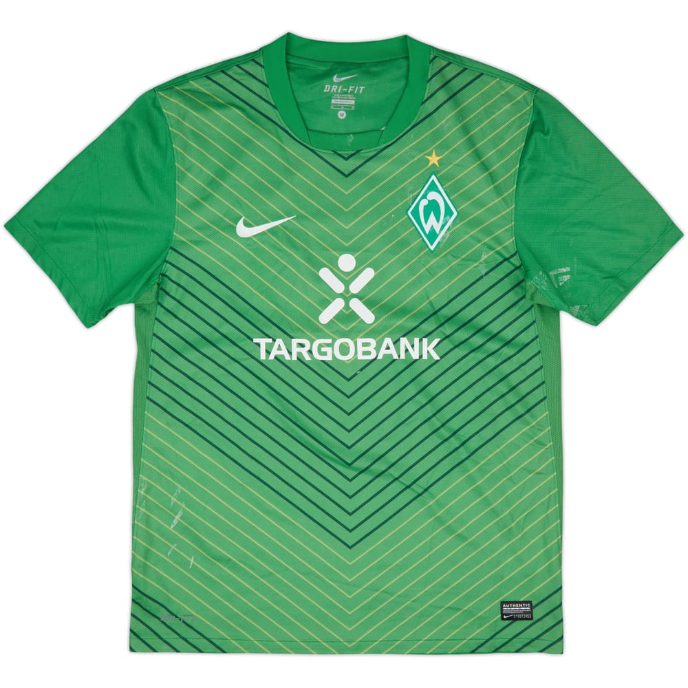 2011-12 Werder Bremen Home Shirt - 4/10 - (M)