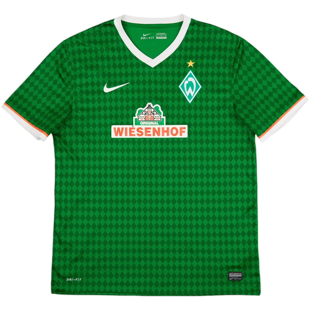 2013-14 Werder Bremen Home Shirt - 6/10 - (L)