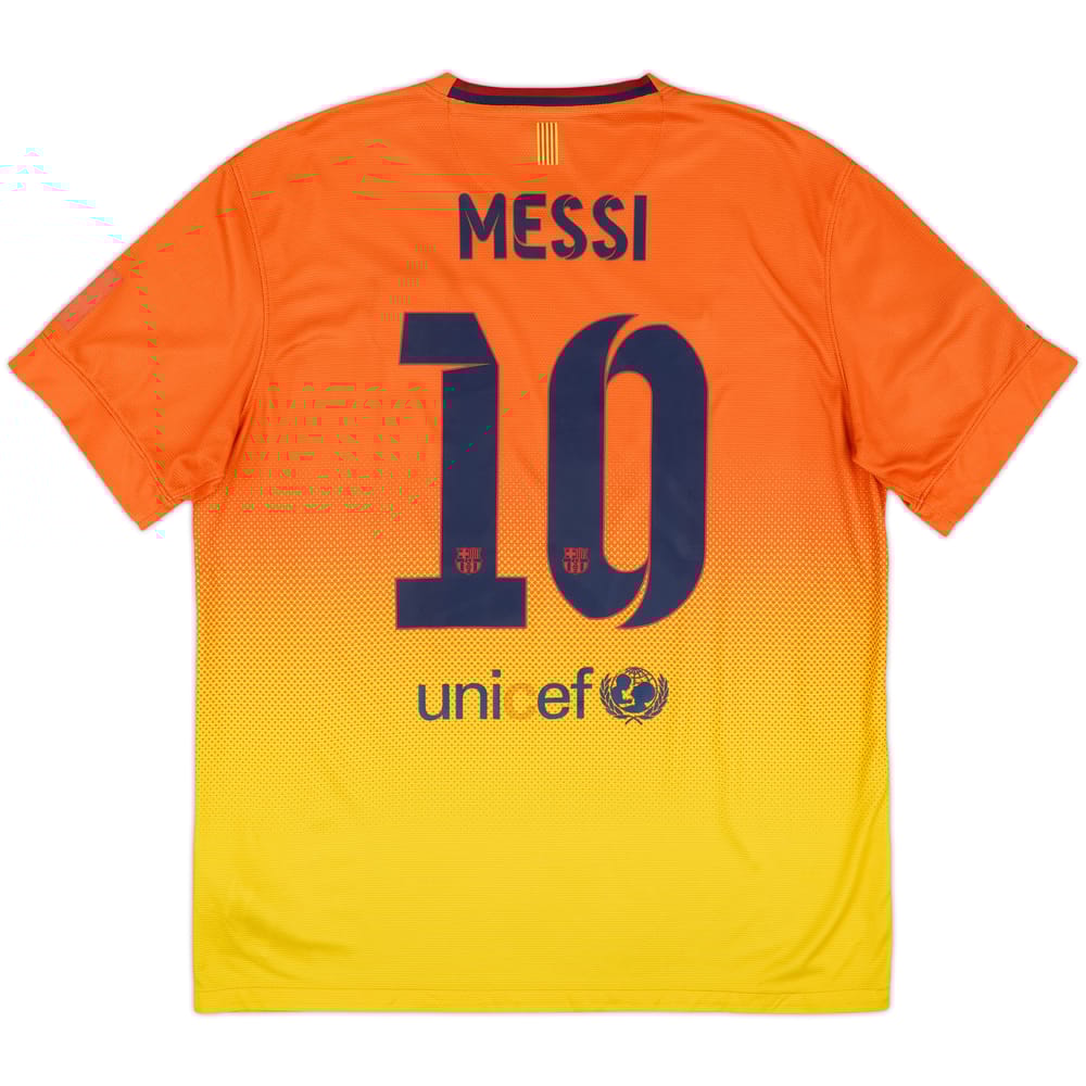 2012-13 Barcelona Away Shirt Messi #10 - 6/10 - (L)