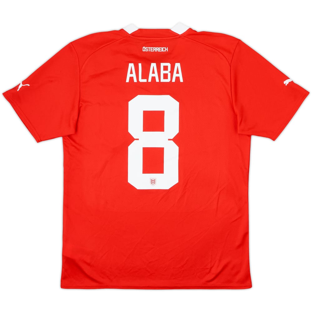 2022-23 Austria Home Shirt Alaba #8 (M)