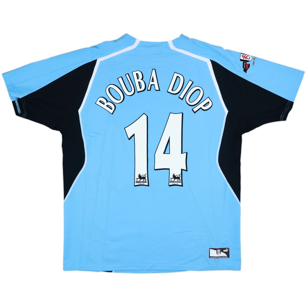 2004-05 Fulham Away Shirt Bouba Diop #14 - 10/10 - (XL)