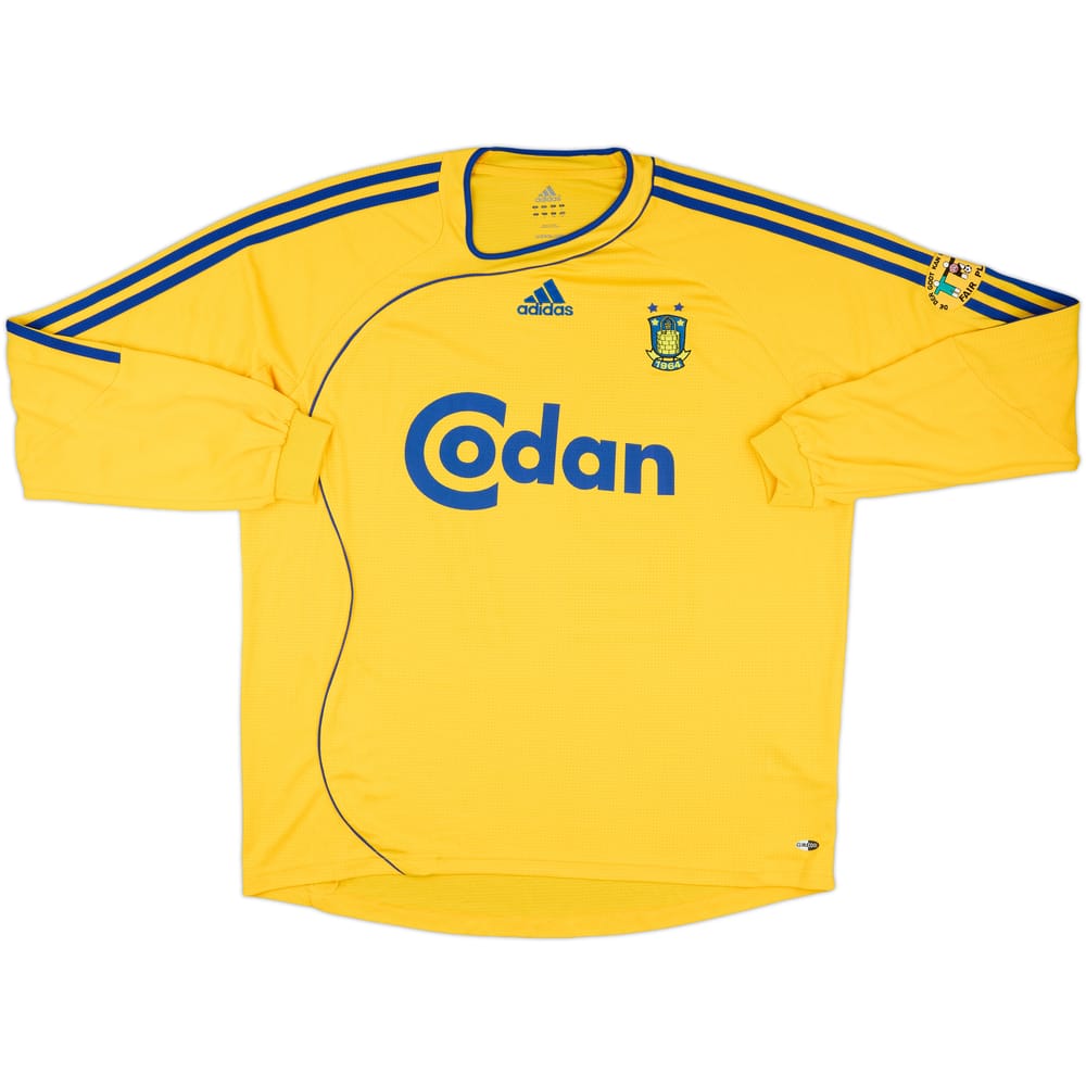 2006-08 Brondby Match Issue Home L/S Shirt #27