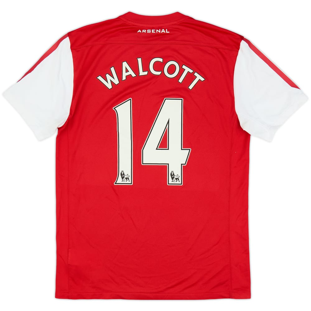 2011-12 Arsenal Home Shirt Walcott #14 - 8/10 - (M)
