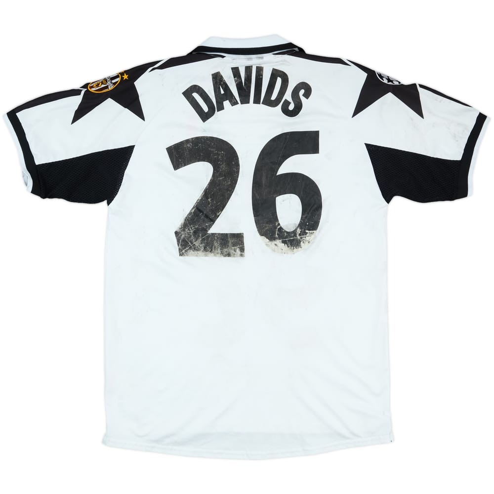 1998-99 Juventus Champions League Away Shirt Davids #26 (XL)
