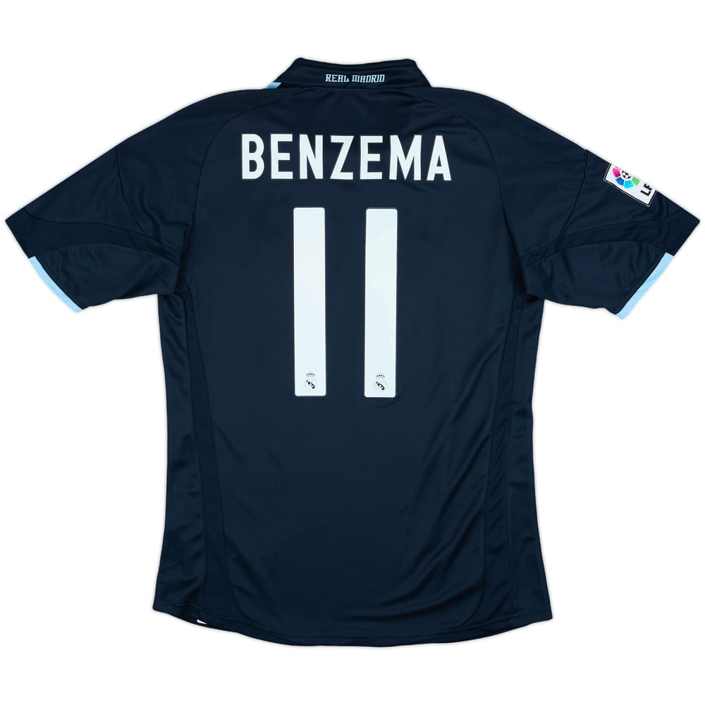 2009-10 Real Madrid Away Shirt Benzema #11 - 8/10 - (M)