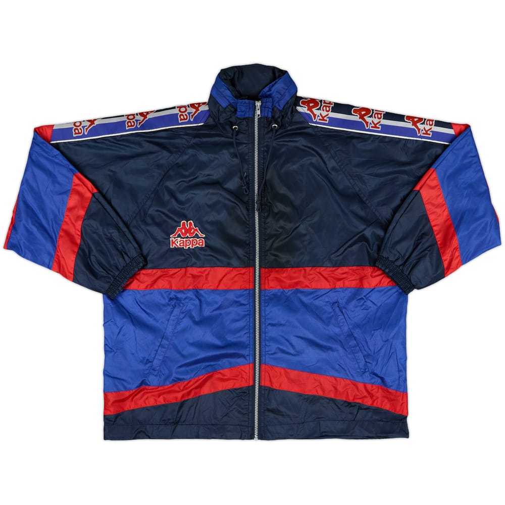 1995-97 Barcelona Kappa Hooded Rain Jacket - 10/10 - (S)