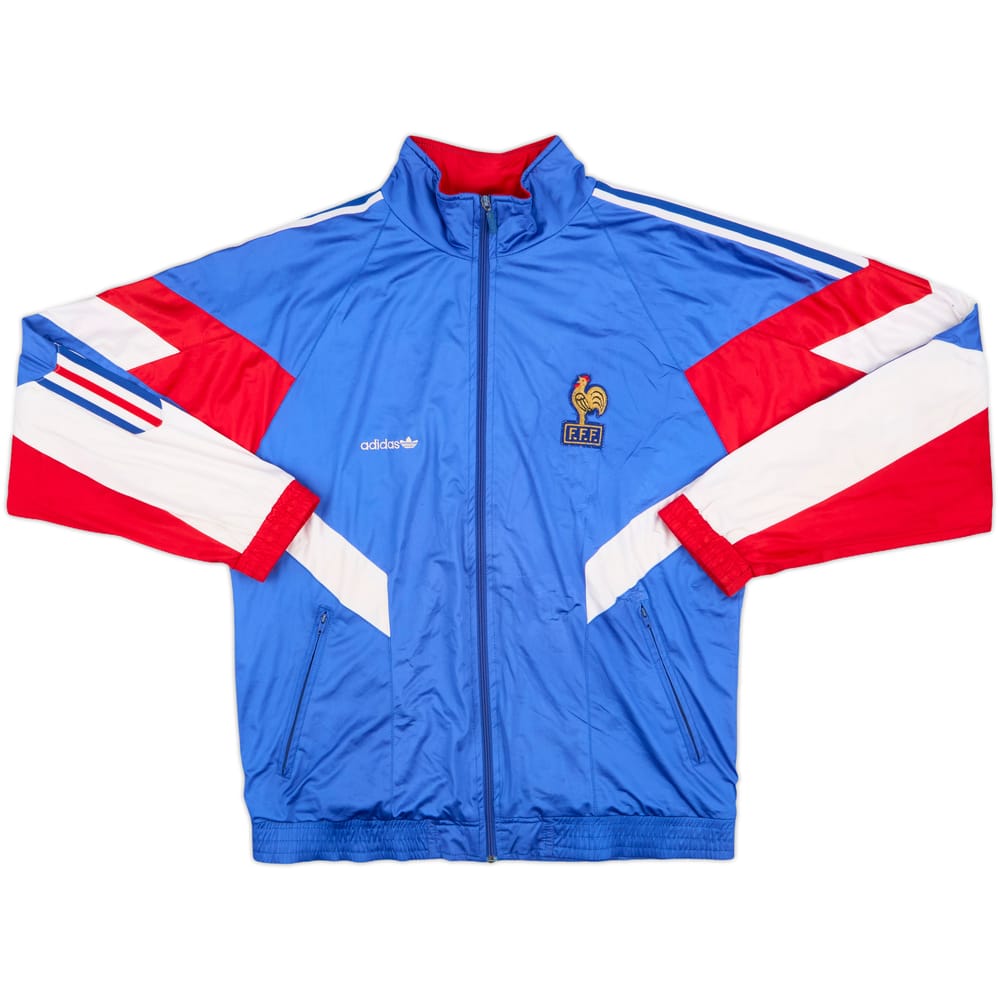 1990-92 France adidas Track Jacket - 7/10 - (M)