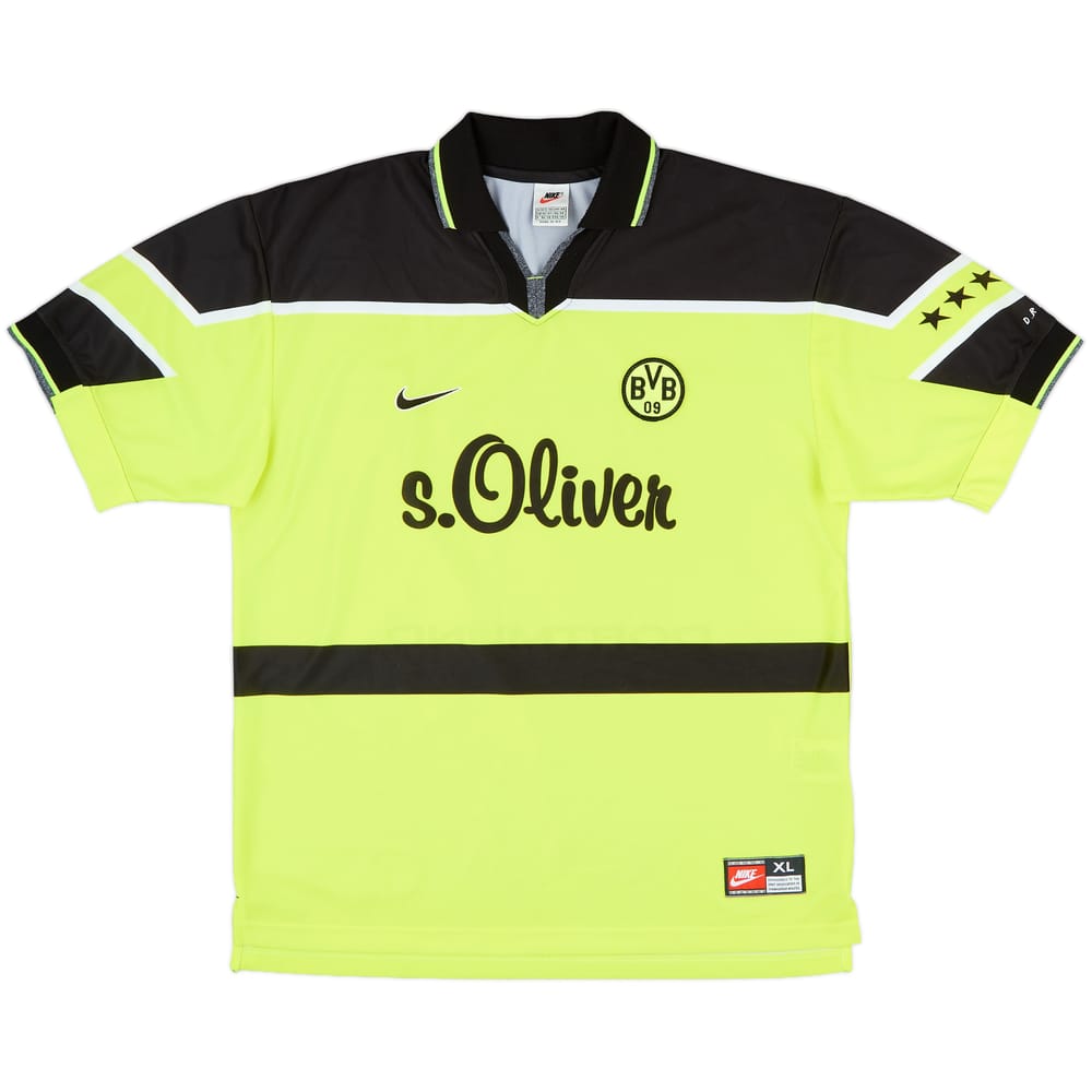 1997-98 Borussia Dortmund Home Shirt - 10/10 - (XL)