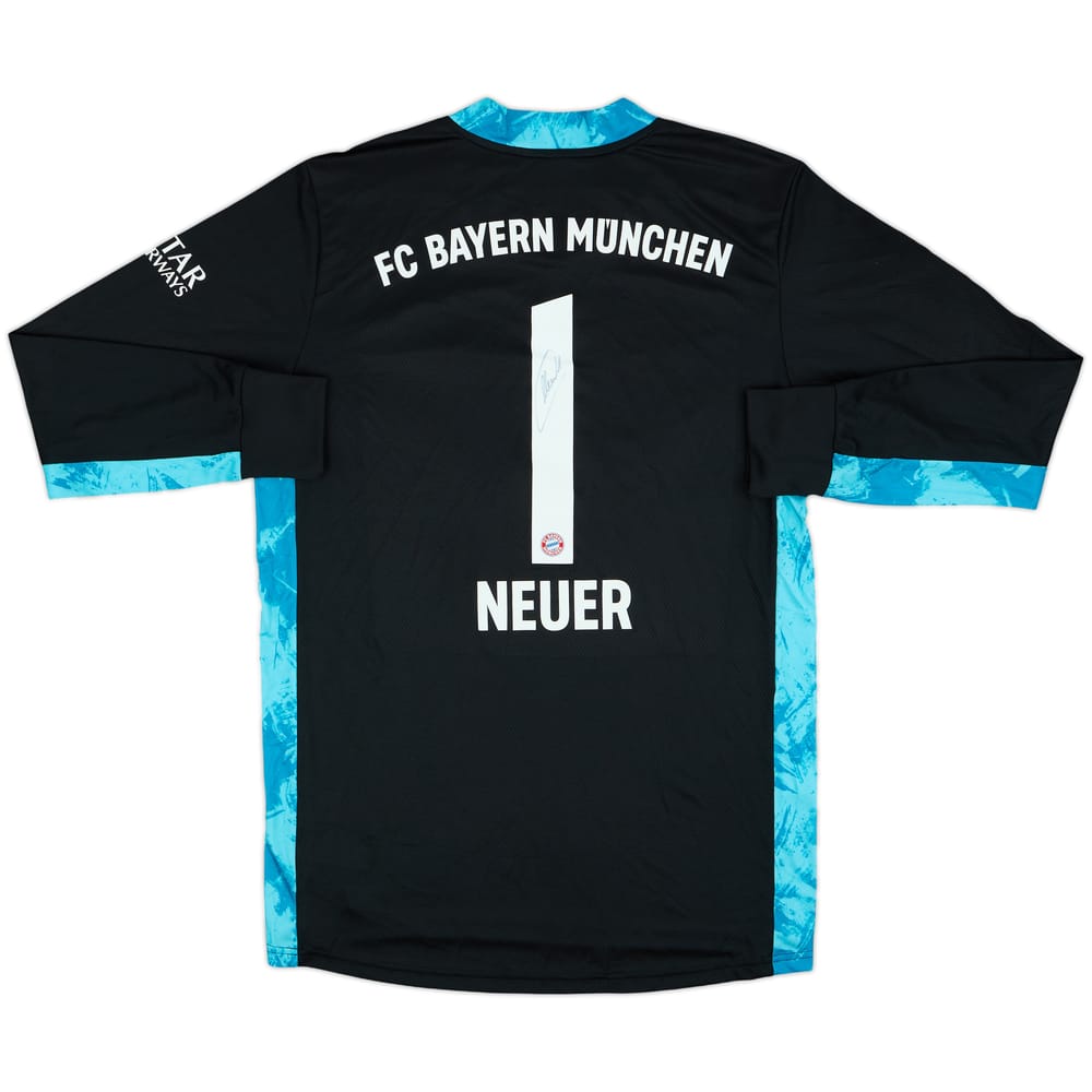 2020-21 Bayern Munich Signed GK Shirt Neuer #1 - 9/10 - (L)