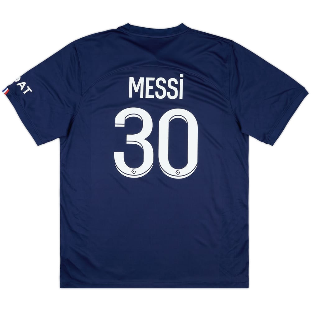 2022-23 Paris Saint-Germain Home Shirt Messi #30 - 10/10 - (XXL)