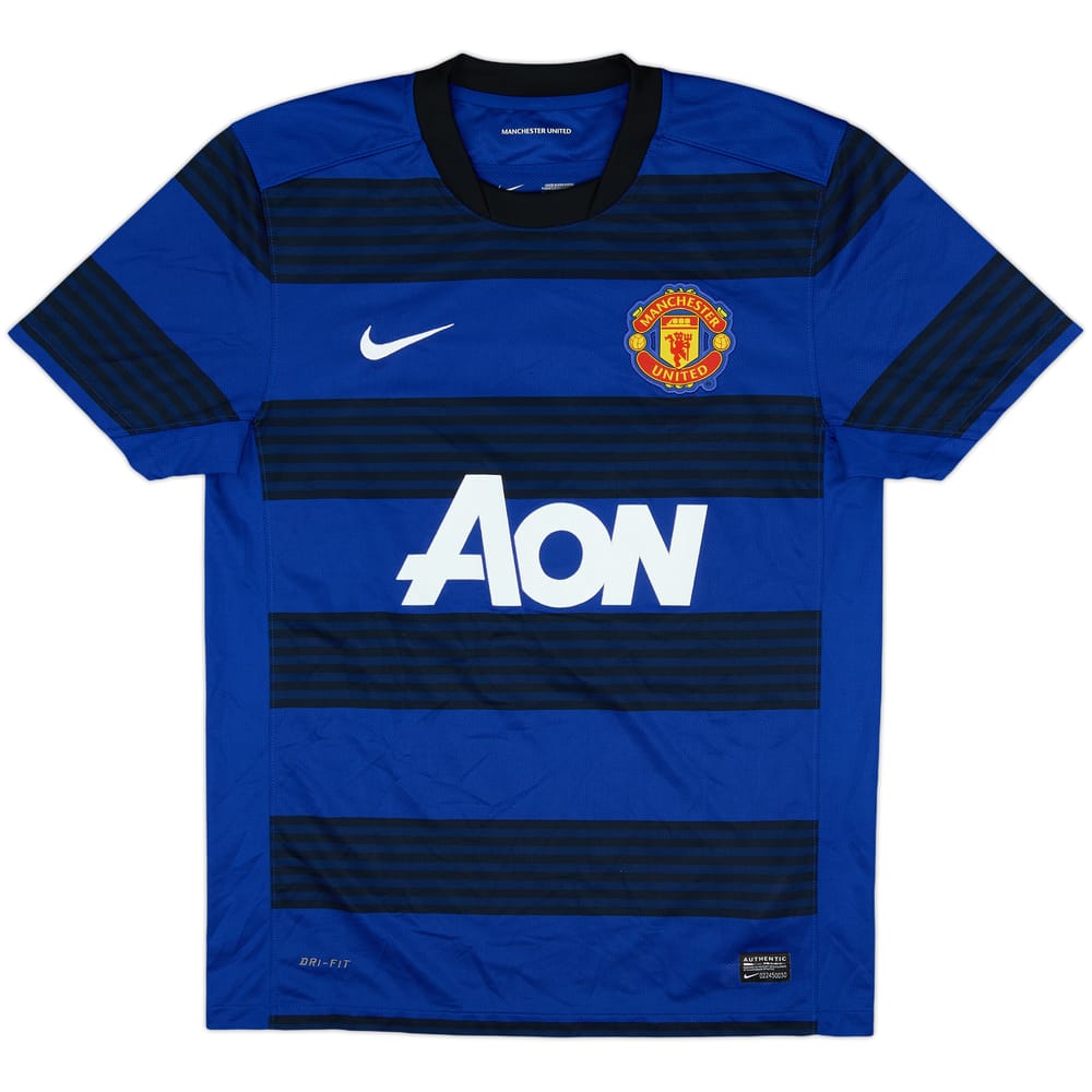 2011-13 Manchester United Away Shirt #4 - 9/10 - (M)