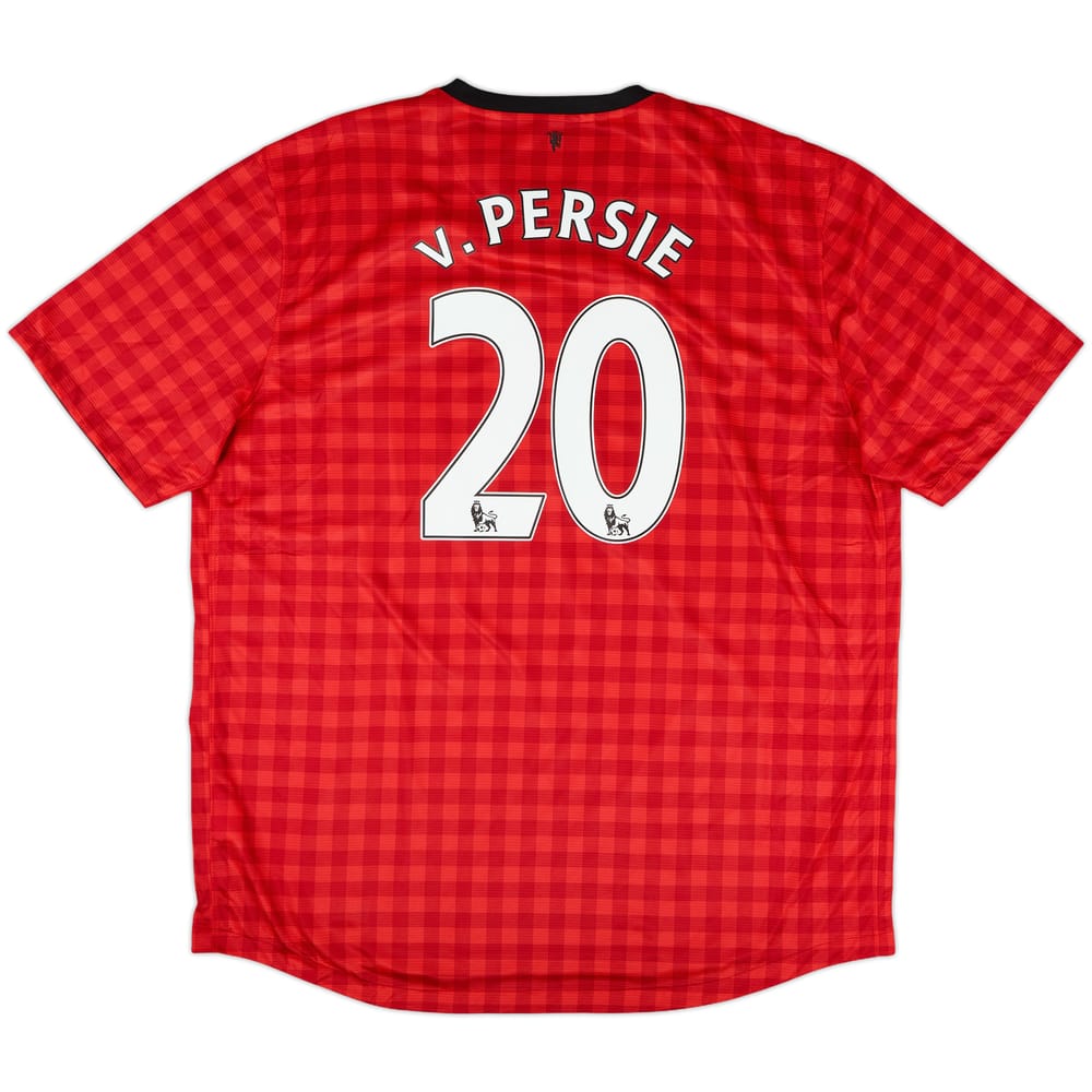 2012-13 Manchester United Home Shirt V.Persie #20 - 8/10 - (XXL)