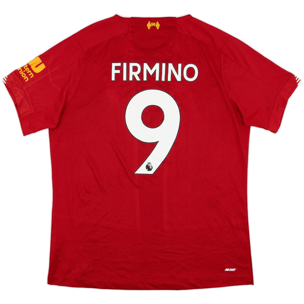 2019-20 Liverpool Home Shirt Firmino #9 - 9/10 - (M)