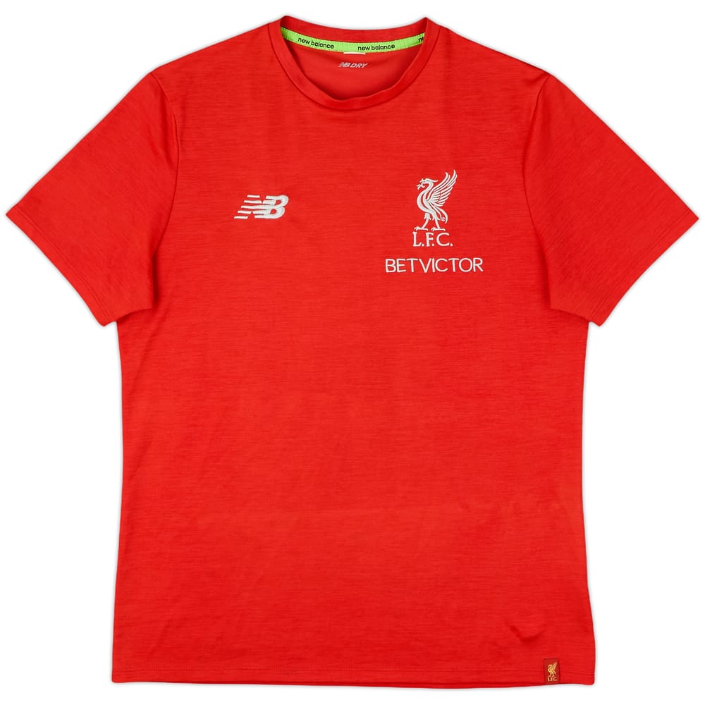 2018-19 Liverpool New Balance Training Shirt - 8/10 - (M)