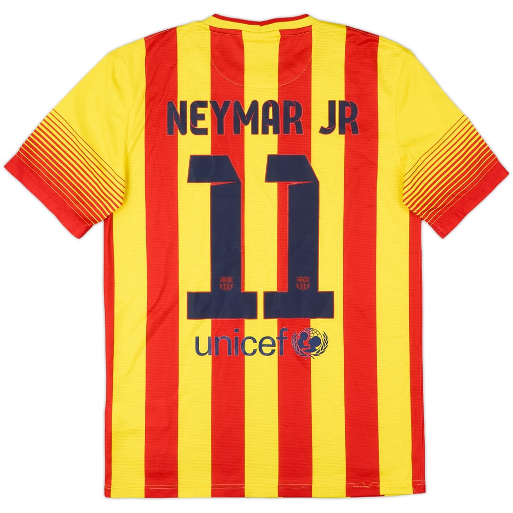 2013-15 Barcelona Away Shirt Neymar Jr #11 - 8/10 - (S)