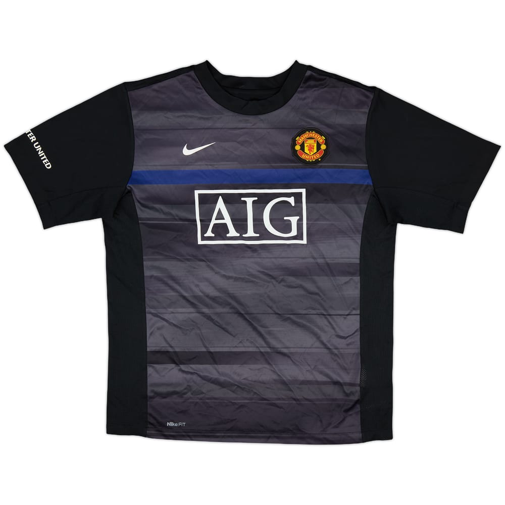 2009-10 Manchester United Nike Training Shirt - 8/10 - (XL.Boys)