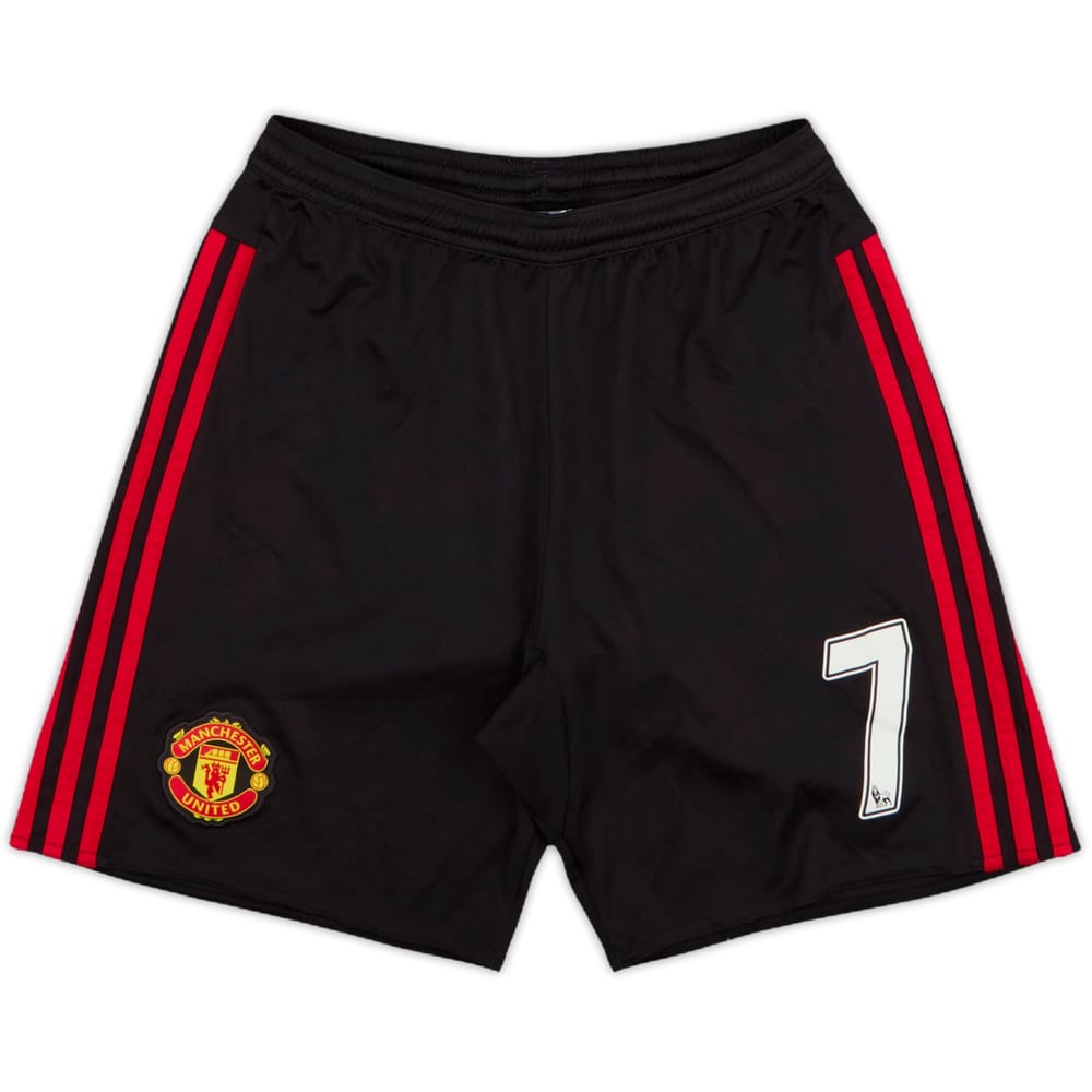 2015-16 Manchester United adidas Training Shorts #7 - 7/10 - (S)