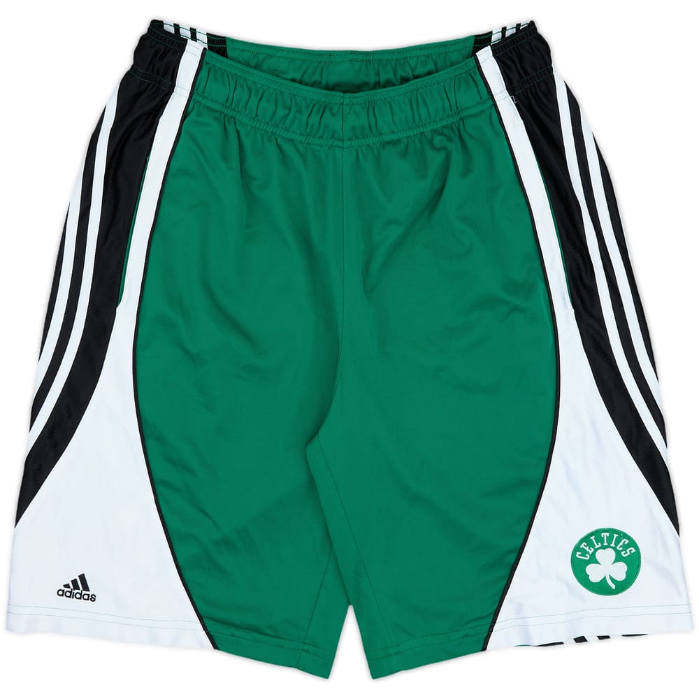 2010-11 Boston Celtics adidas Training Shorts - 9/10 - (M)