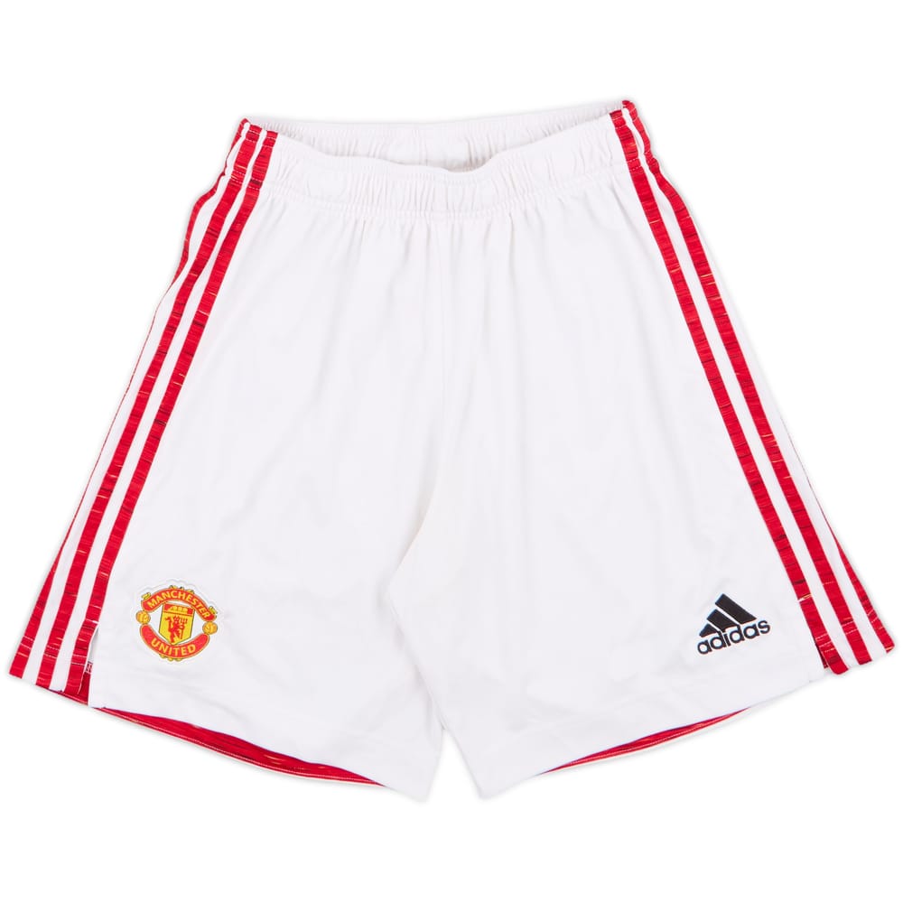 2020-21 Manchester United Home Shorts - 6/10 - (M)