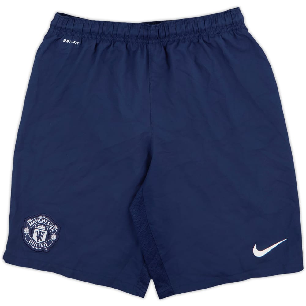 2013-14 Manchester United Away Shorts - 8/10 - (XL.Boys)