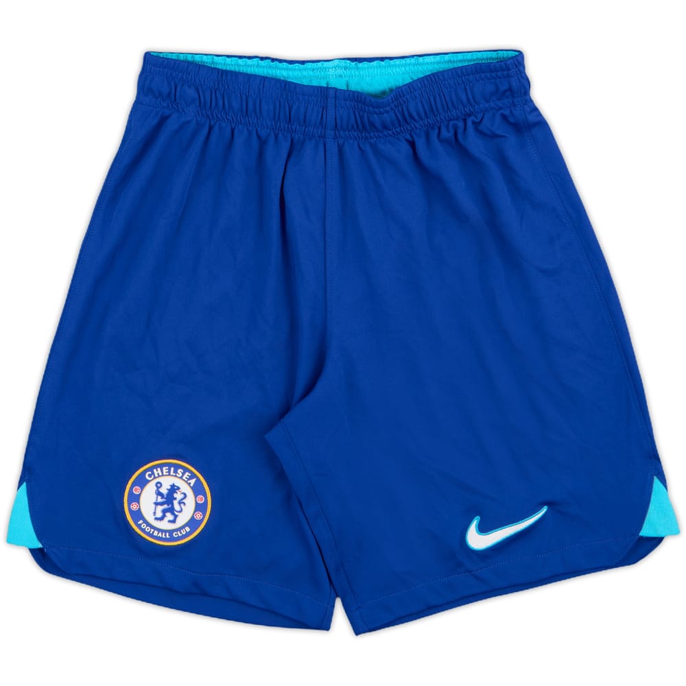 2022-23 Chelsea Nike Home Shorts - 9/10 - (S)