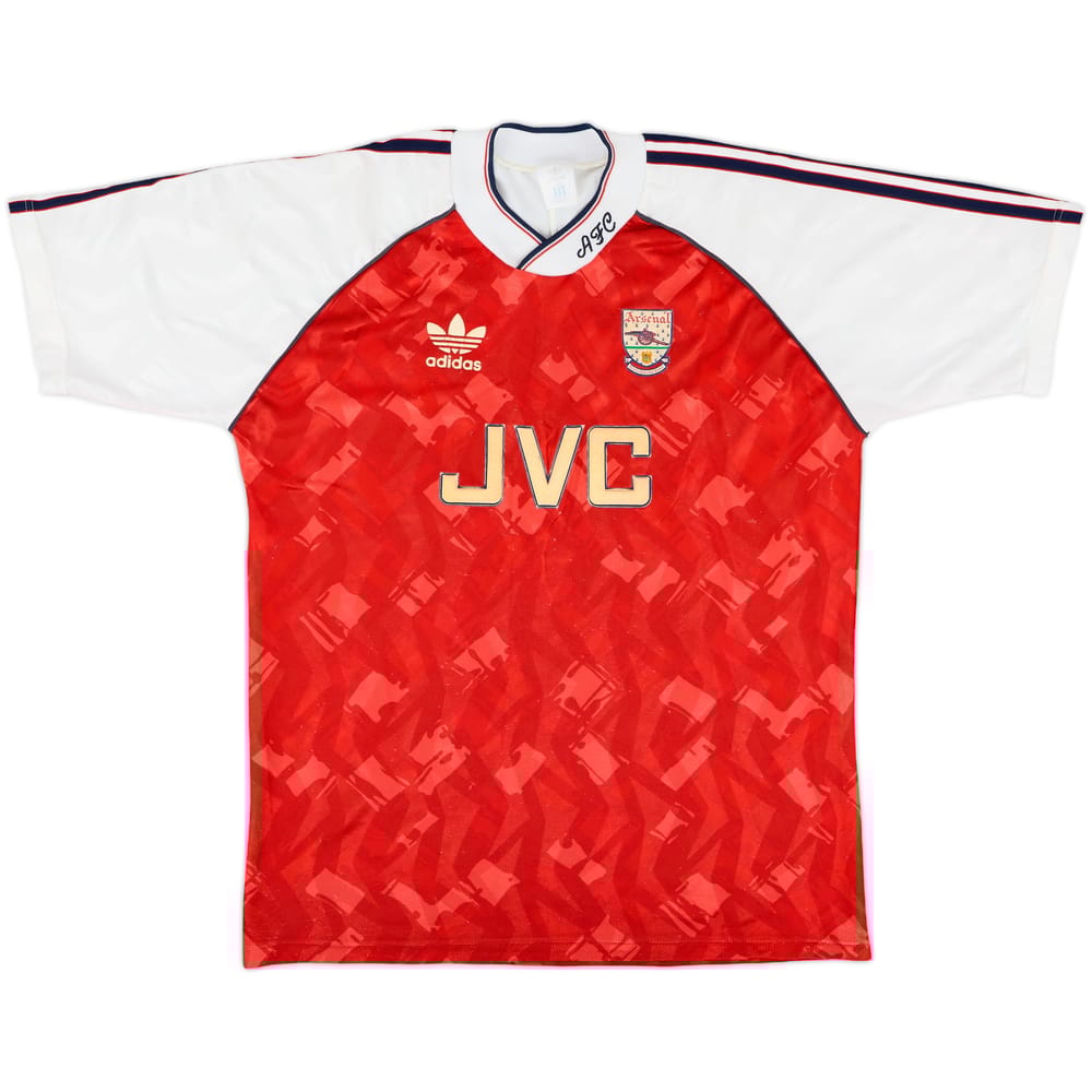 1990-92 Arsenal Home Shirt - 6/10 - (L)