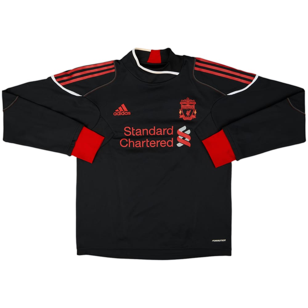 2010-11 Liverpool adidas Formotion Sweat Top - 8/10 - (L)