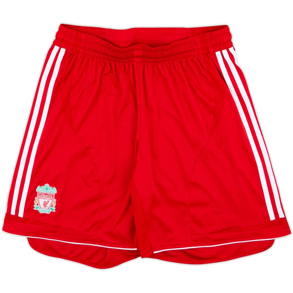 2006-08 Liverpool Home Shorts - 8/10 - (XL)