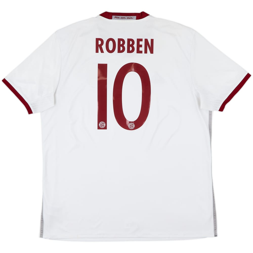 2016-17 Bayern Munich Third Shirt Robben #10 - 6/10 - (XL)