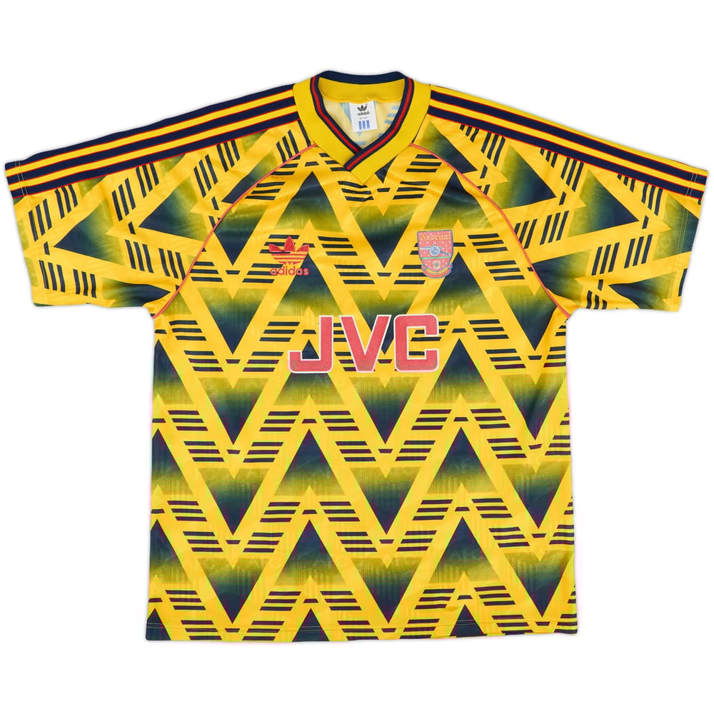 1991-93 Arsenal Away Shirt - 9/10 - (M/L)