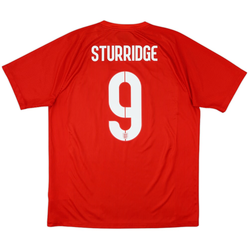 2014-15 England Away Shirt Sturridge #9 - 10/10 - (L)