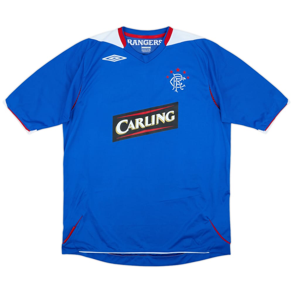 2006-07 Rangers Home Shirt - 7/10 - (L)