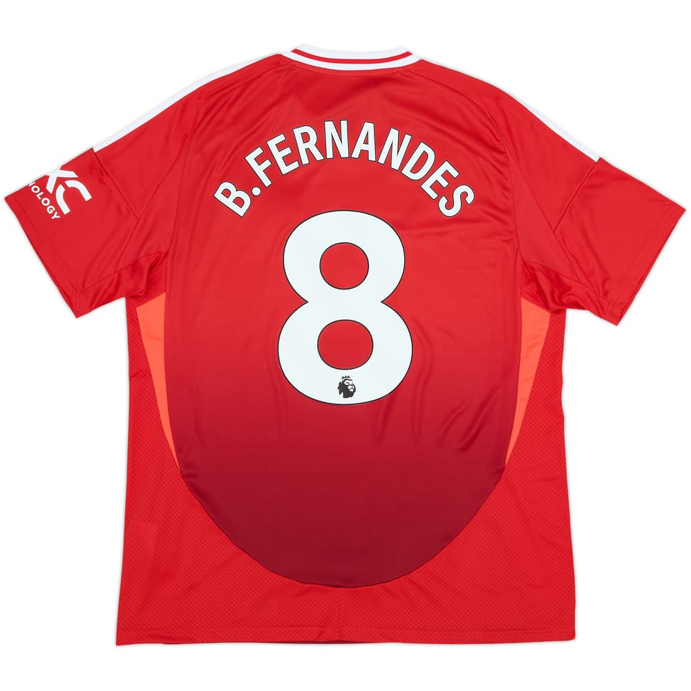 2024-25 Manchester United Home Shirt B.Fernandes #8 (XL)