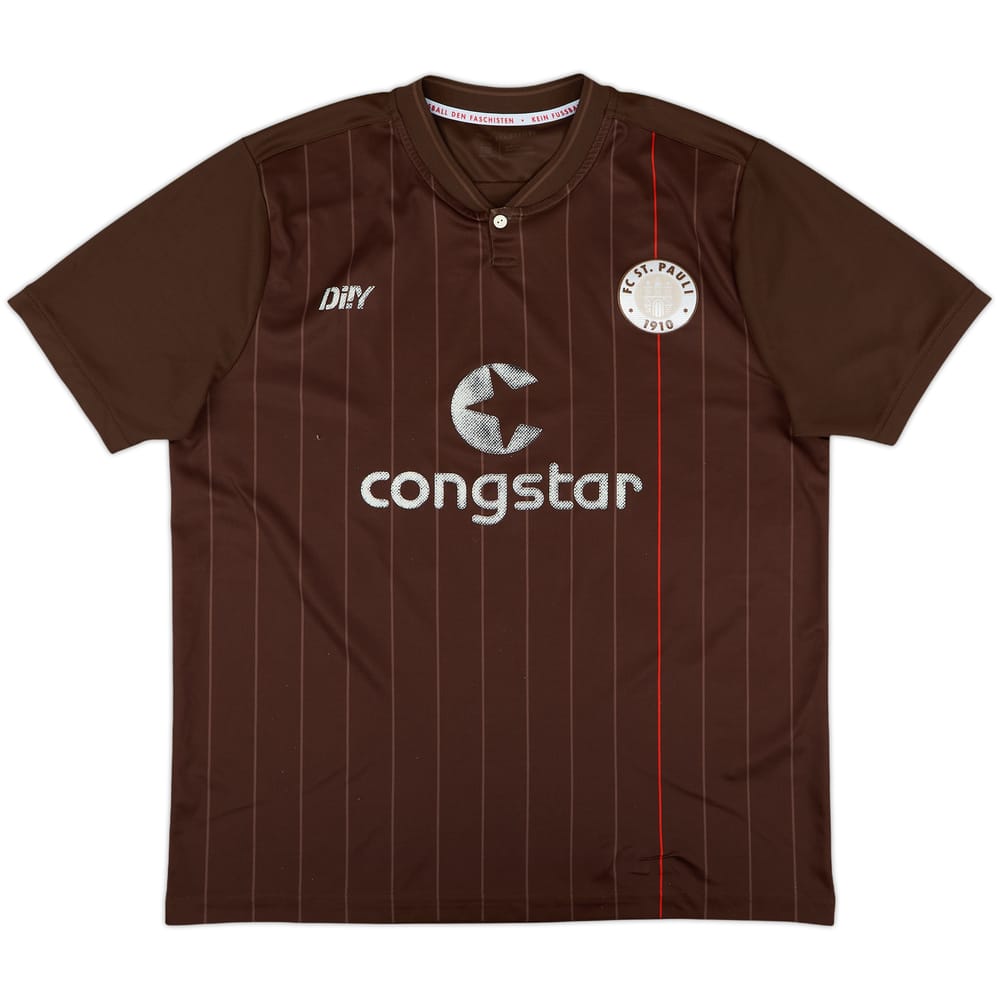 2021-22 St Pauli Home Shirt - 4/10 - (L)