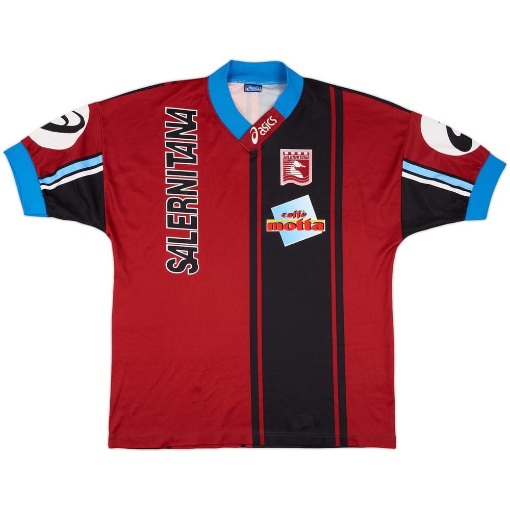 1996-97 Salernitana Asics Training Shirt - 9/10 - (XL)