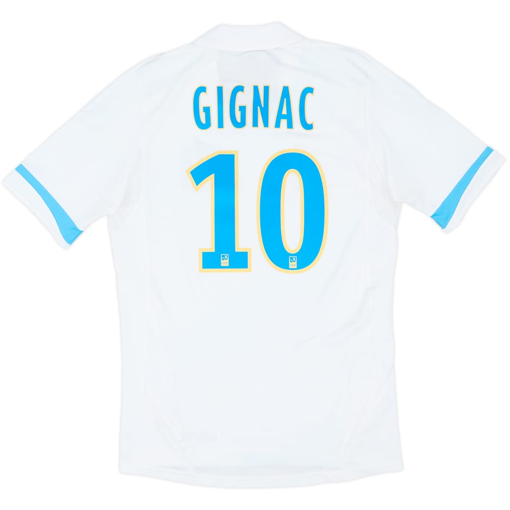 2011-12 Olympique Marseille Home Shirt Gignac #10 - 8/10 - (S)