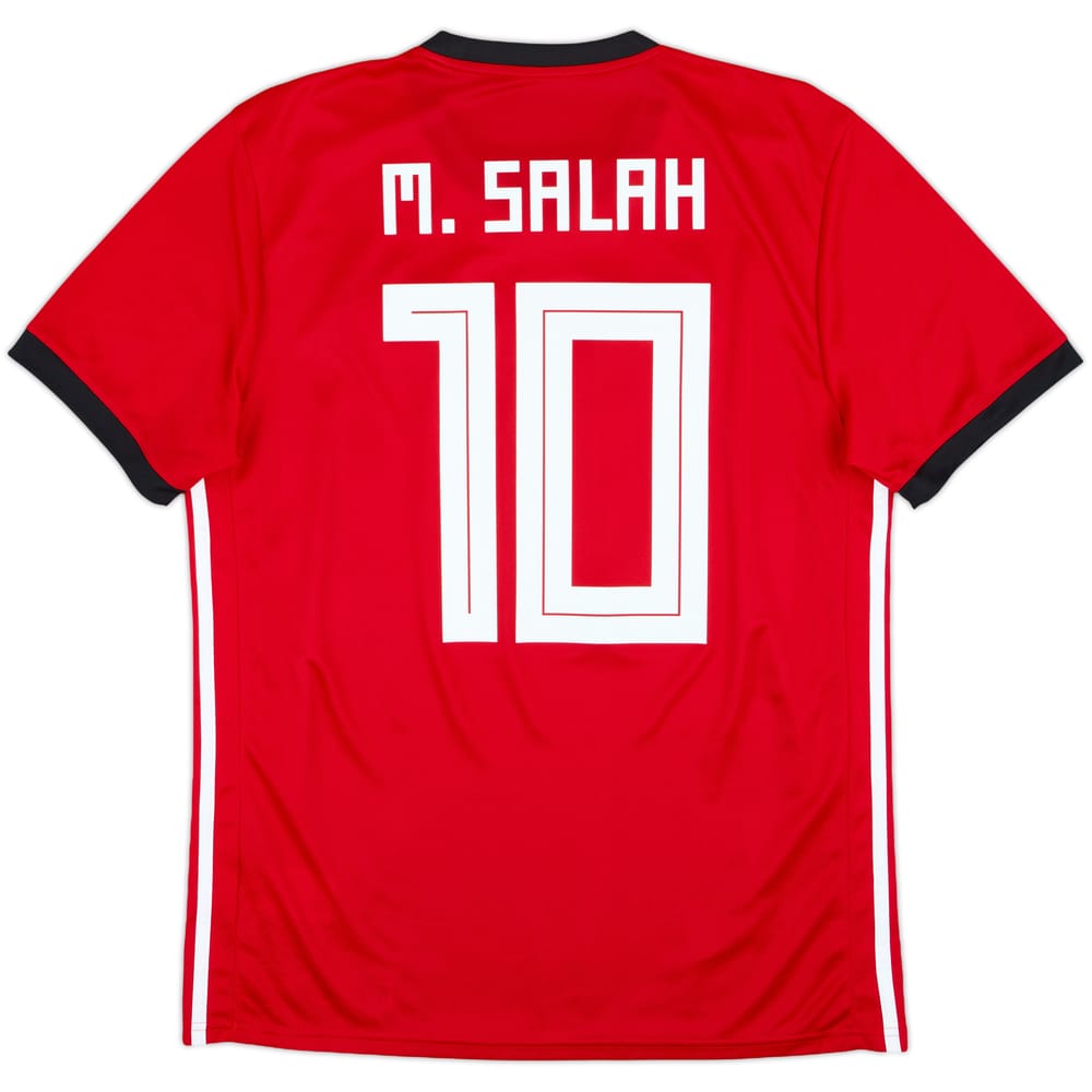 2018-19 Egypt Home Shirt Salah #10 - 8/10 - (M)