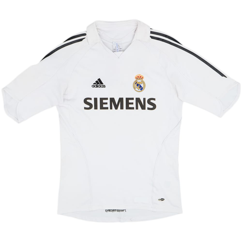 2005-06 Real Madrid Home Shirt - 4/10 - (S)