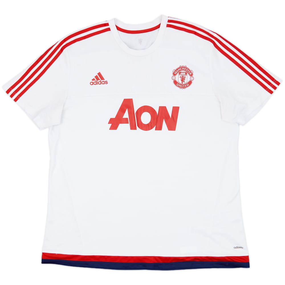2015-16 Manchester United adidas Training Shirt - 8/10 - (XXL)