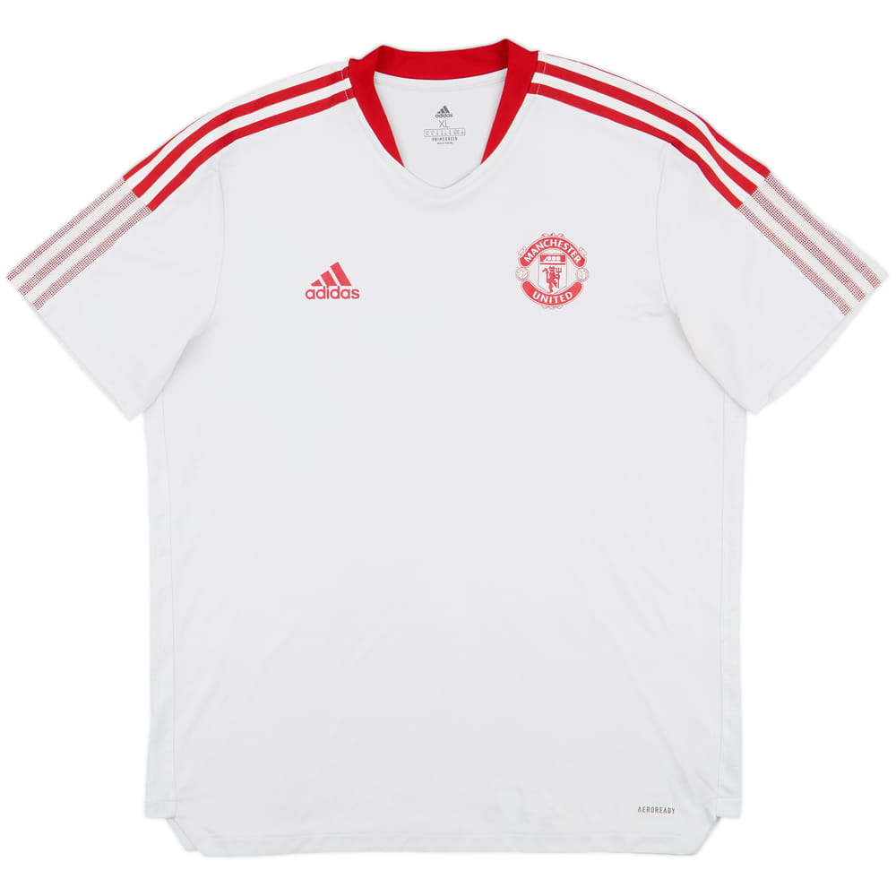 2021-22 Manchester United adidas Training Shirt - 6/10 - (XL)