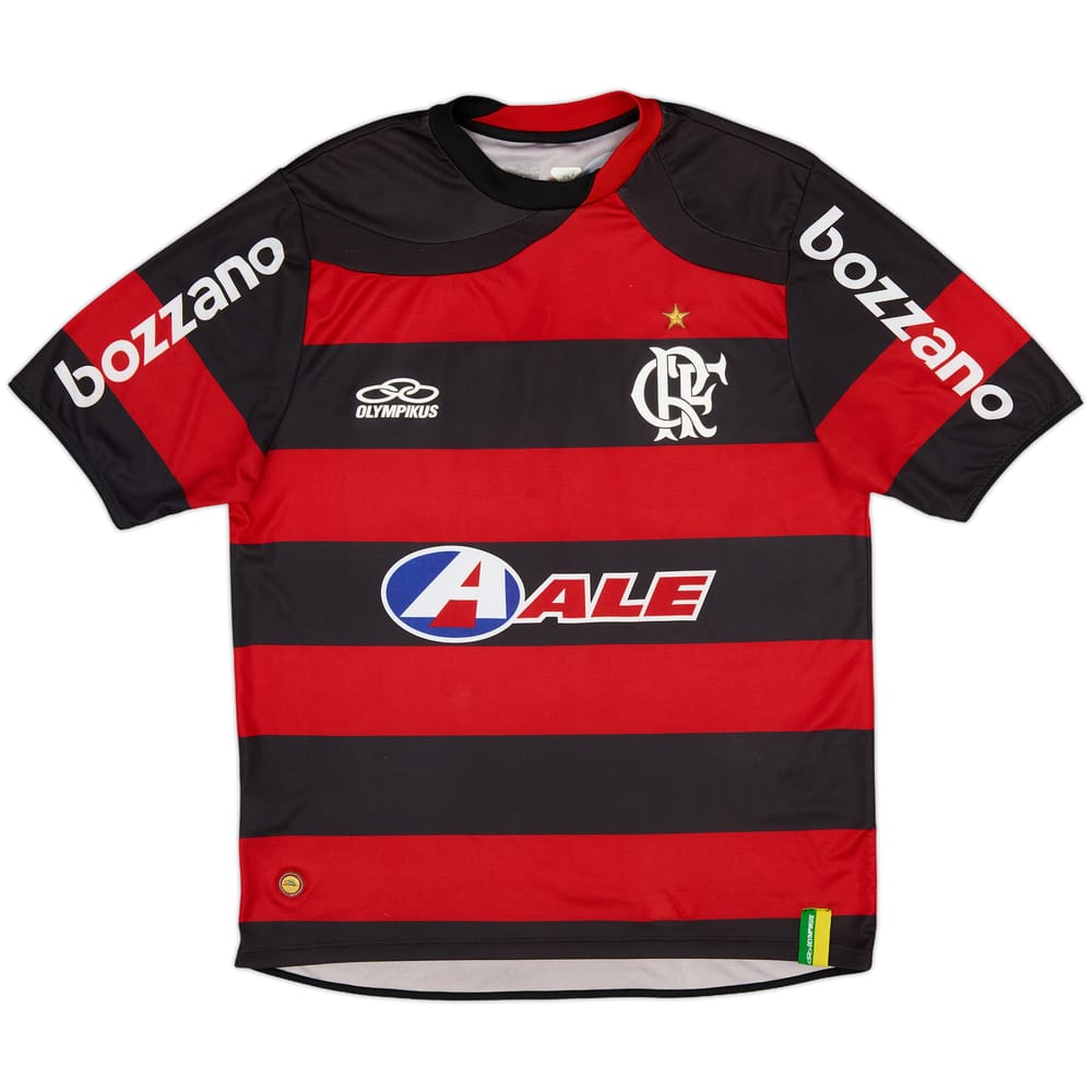 2009-10 Flamengo Home Shirt #10 - 9/10 - (S)