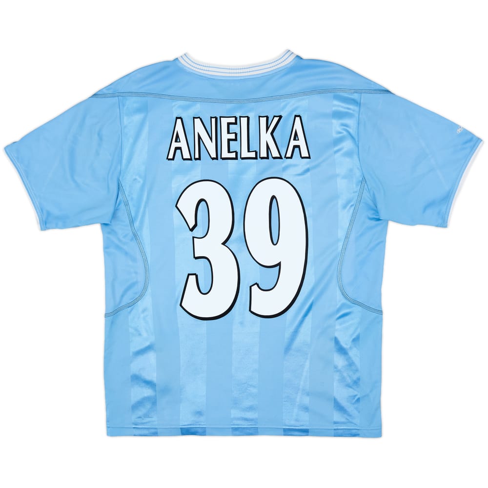 2003-04 Manchester City Home Shirt Anelka #39 - 6/10 - (S)