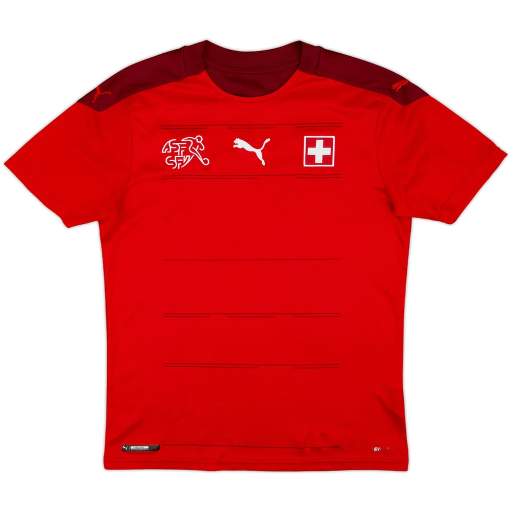 2020-21 Switzerland Home Shirt - 8/10 - (S)