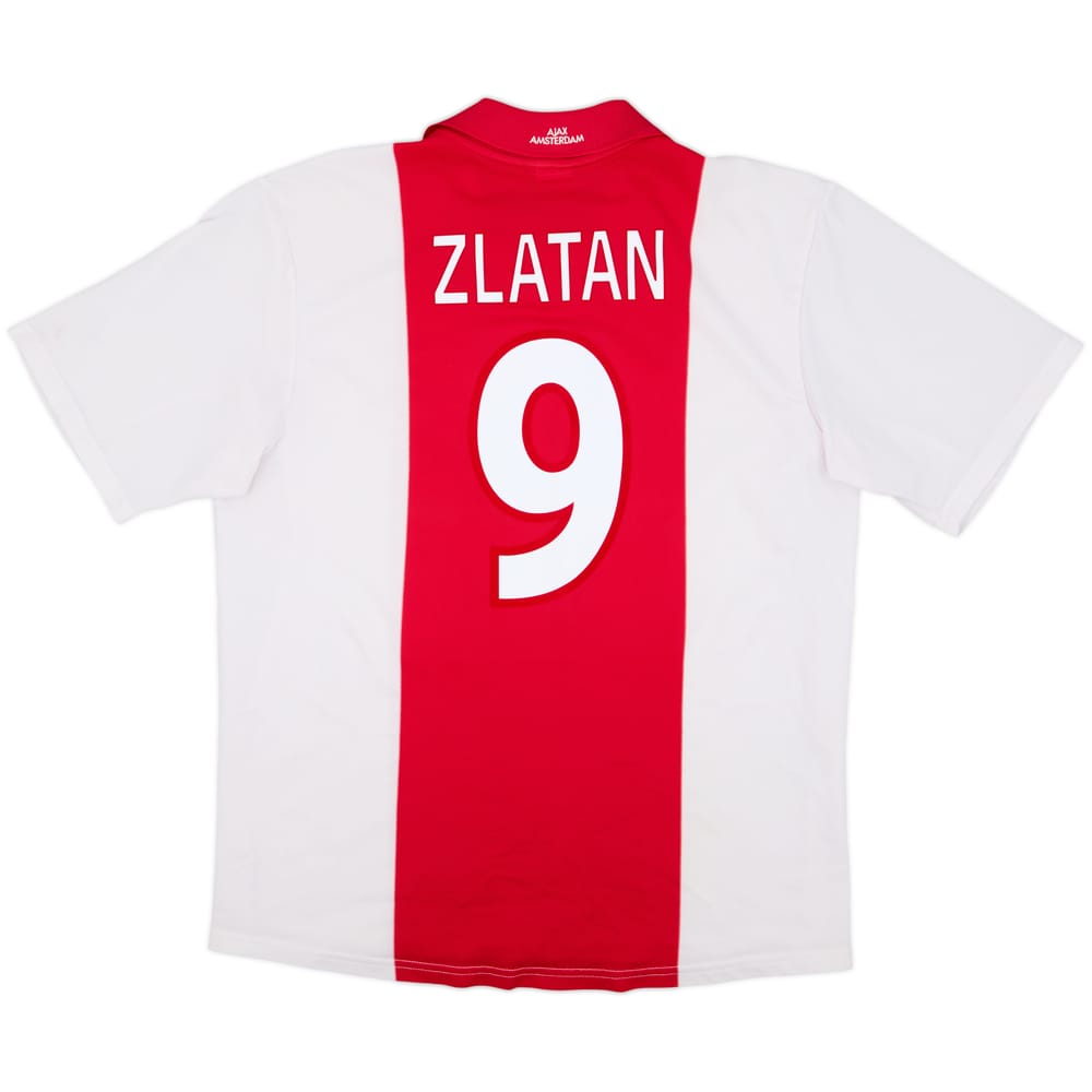 2001-02 Ajax Camiseta Local Zlatan #9 - 6/10 - (XL)