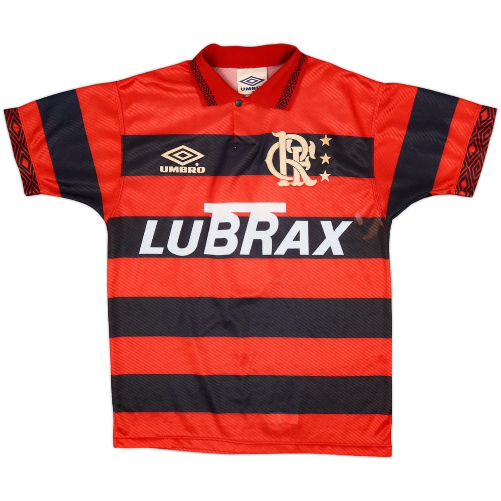 1994-95 Flamengo Home Shirt #9 - 8/10 - (S)