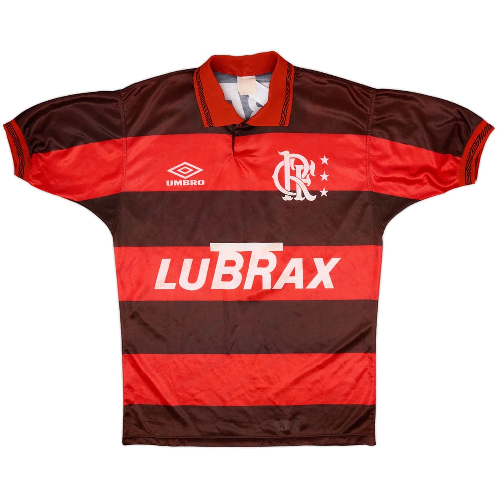 1992-93 Flamengo Home Shirt #9 - 8/10 - (M/L)